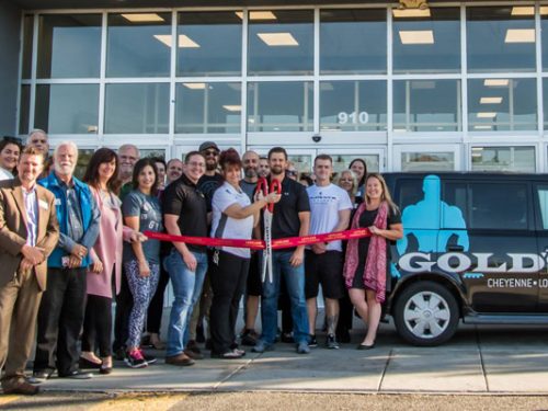 Ribbon Cutting Gold’s Gym