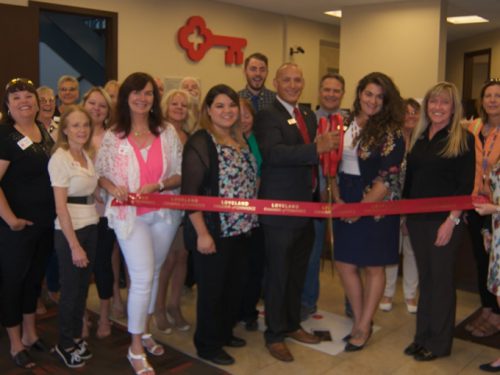 Ribbon Cutting Key bank