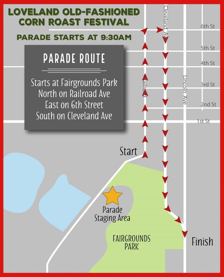 Loveland Corn Roast Festival Parade Route & Dates