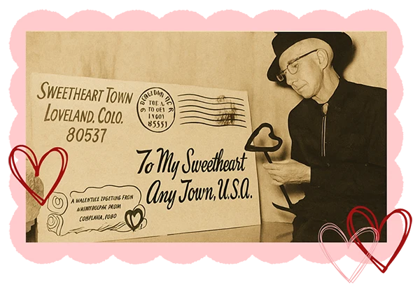 original loveland valentine mailer