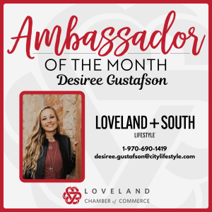 Desiree Gustafson 2025 Ambassadors of the Month