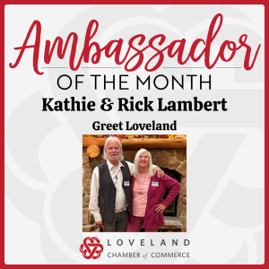 Kathie and Rick Ambassadors of the Month